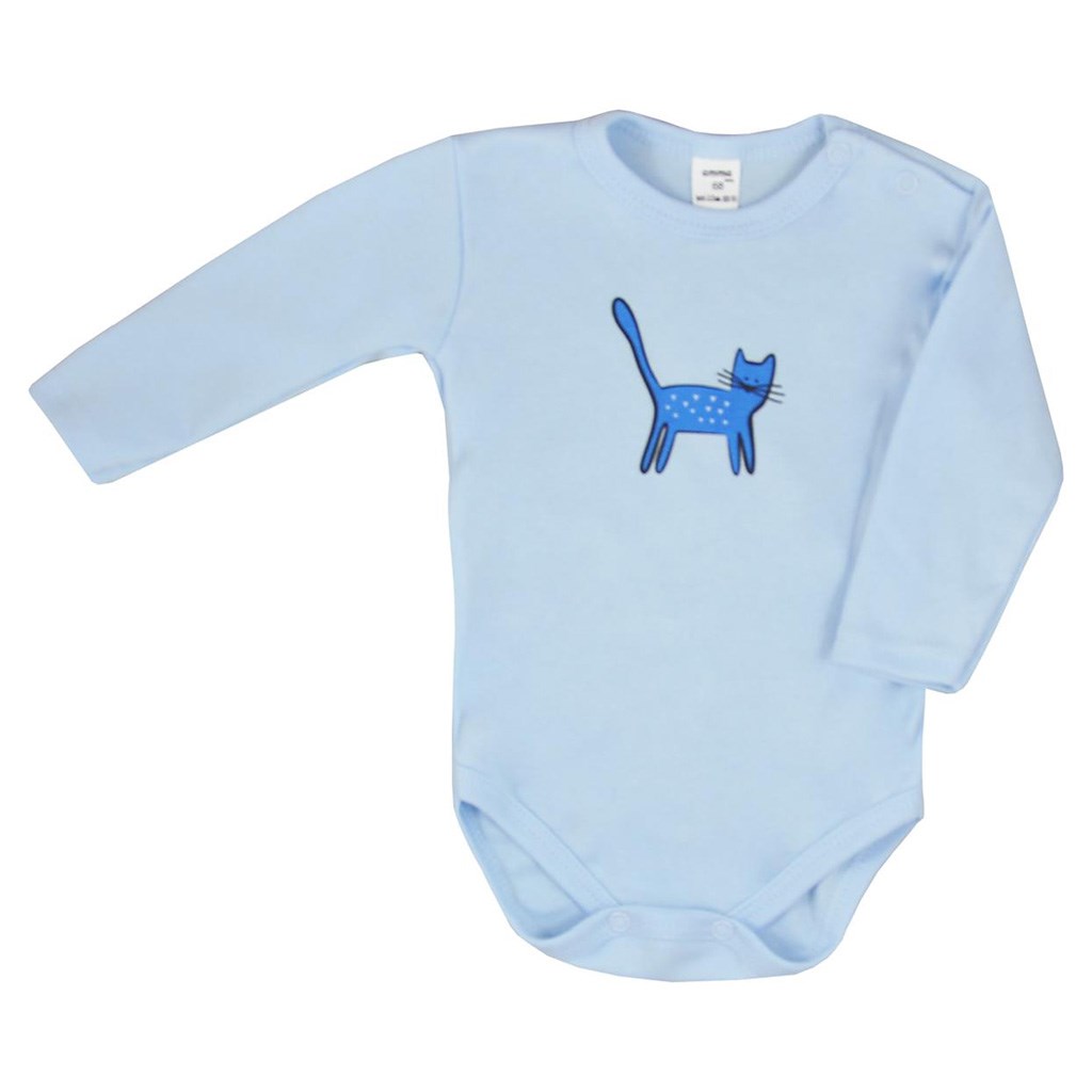Dojčenské body s dlhým rukávom Koala Cute animals modré
