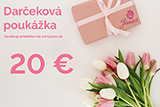 Darčeková poukážka 20 €