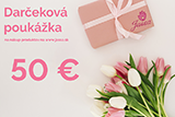 Darčeková poukážka 50 €